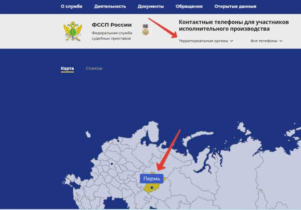 Горячая линия судебных приставов