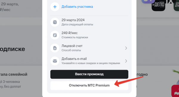 Что такое МТС Премиум, и что дает подписка